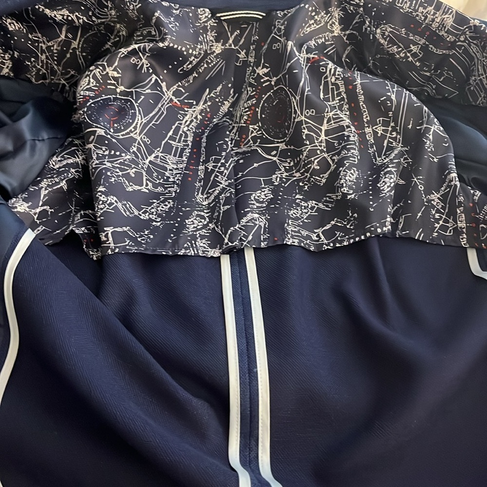 Nautica | New blazer/suit jacket Jensen double button/vent Mens size 41R stretch - Picture 7 of 11
